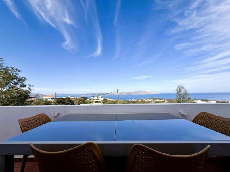 Plaka bei Chania MIT VIDEO - Kreta, Plaka bei Chania – Geräumige Villa mit Pool, Studio und Panoramablick aufs Meer Haus kaufen